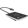 Techly I-CARD CAM-CIE RFID картов четец USB Черен, Сребърен