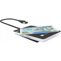 Techly I-CARD CAM-CIE RFID картов четец USB Черен, Сребърен