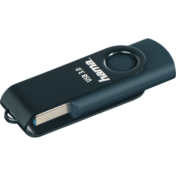 Hama Rotate USB-nøgle 128 GB USB Type-A Blå