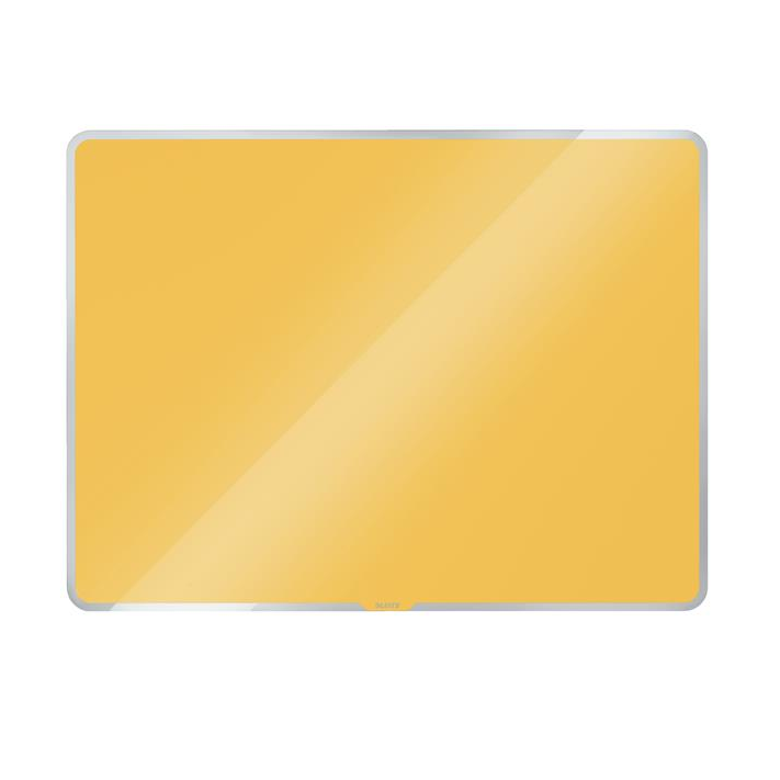 Leitz Cosy 70430019 Mágneses üvegtábla 80x60 cm - Melegsárga (70430019)