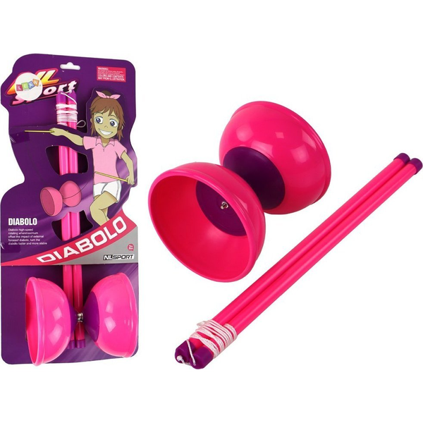 Jojo Juggling Diabolo Arcade Game Pink 13,5x11,5 cm 16680