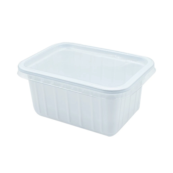Csom 2001 Doboz szögletes tető PP 500-1000 ml 50 db/csomag (7714)