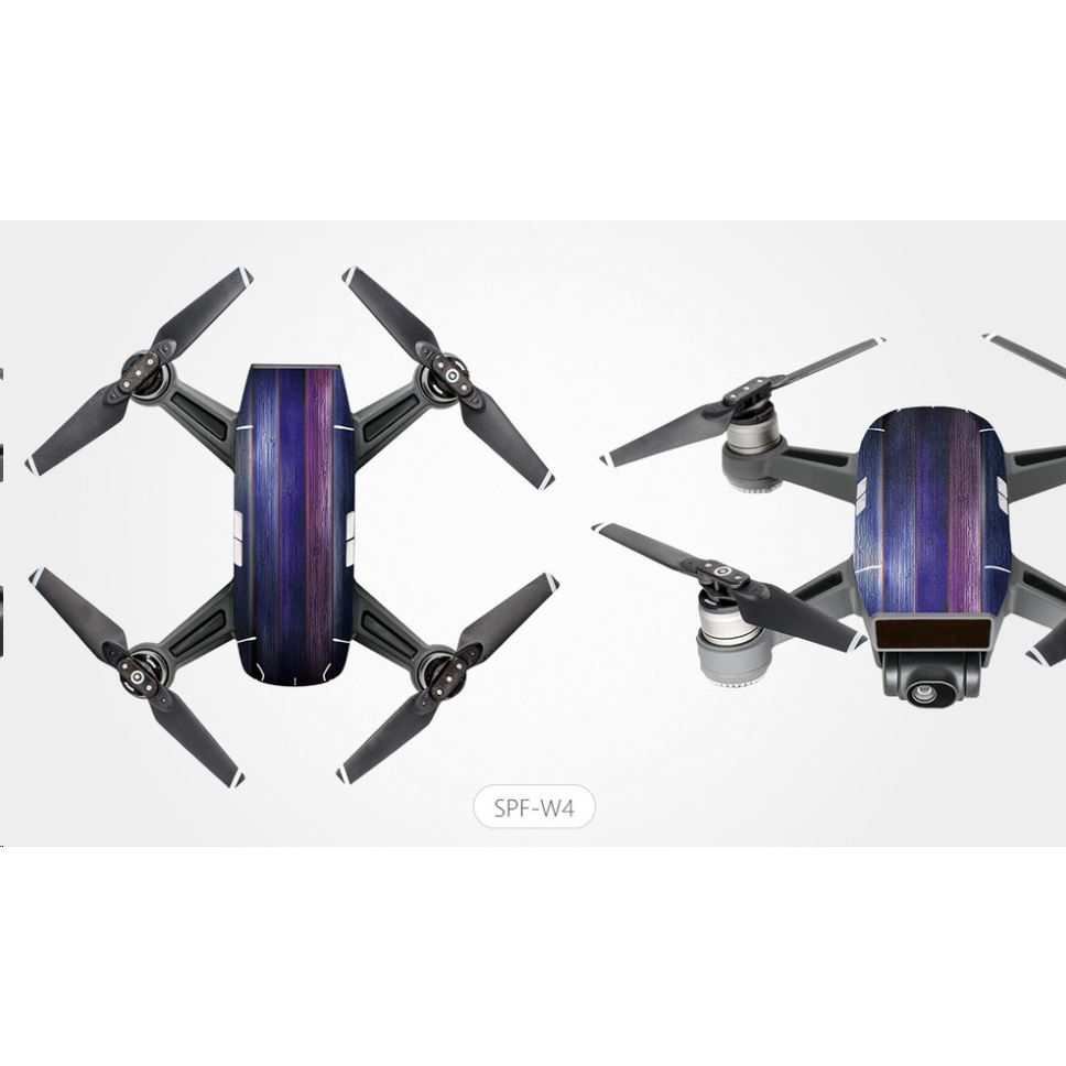 PGYTECH DJI Spark skin W4 matrica szett (6970801332614) (6970801332614)