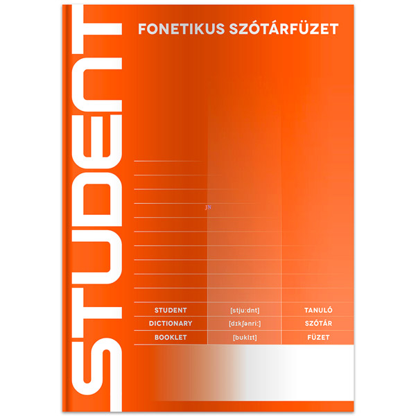 ICO Student A5 fonetikus szótárfüzet (7500116003)