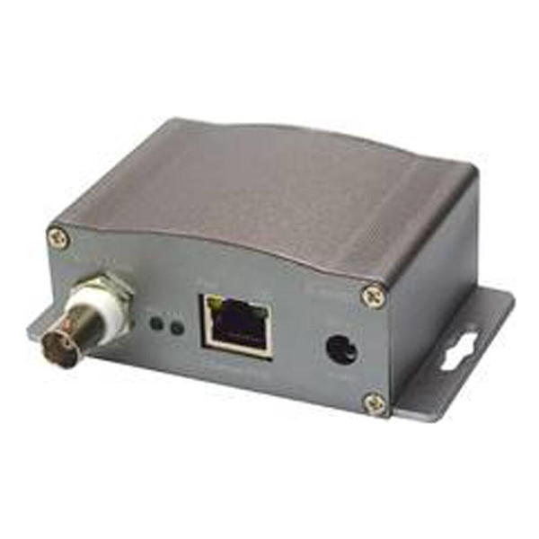 Wantec 2wIP-E-C-BC  Adapter mit BNC Clientsite / Kameraseite
