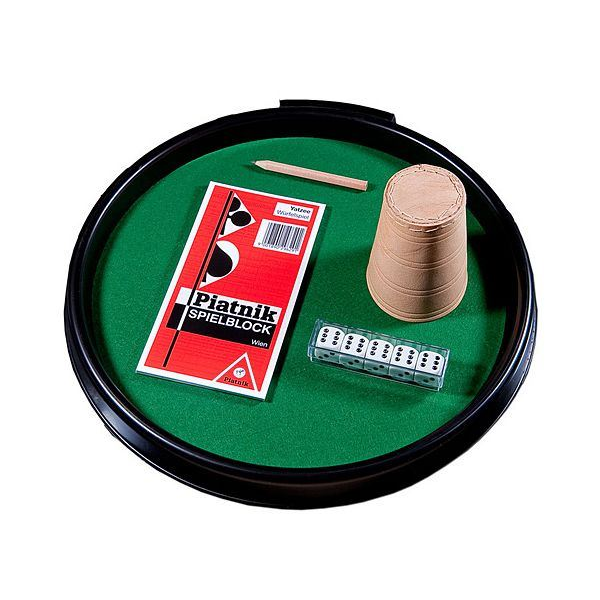 Piatnik Kockapóker tálca normál dobókockákkal (296659) (296659)