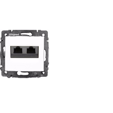 Legrand Valena 774239 2 db RJ45 (Cat.5E) csatlakozós fali konnektor (774239)