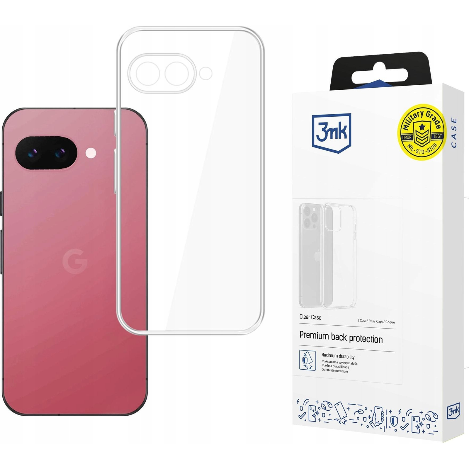3MK Clear Case Google Pixel 9A átlátszó (5903108623148)
