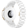Huawei Watch GT 3 Pro Ceramic okosóra, Nanokristályos kerámia óratok, fehér kerámia szíj (55028824)