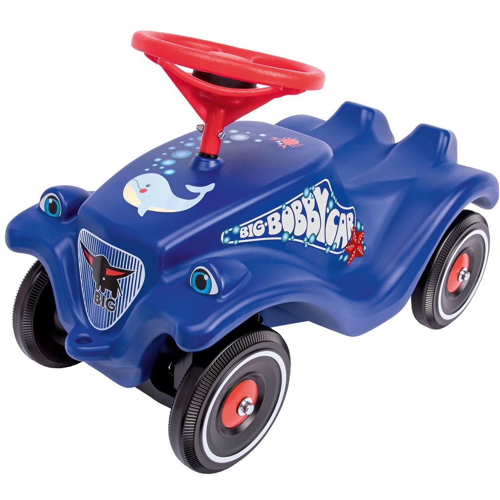 BIG Bobby-Car Classic: Lábbal hajtható autó - Óceán kék (800056130)