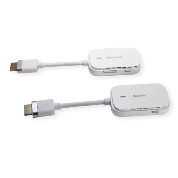 Value HDMI Extender Wireless jeltovábbító jeladó-jelvevő - Fehér (14.99.3414-10)