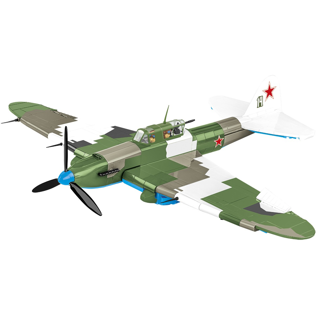 Cobi Orosz Iljusin IL-2 1943 COBI 5745 repülőgép 643 darabos építő készlet (5745)