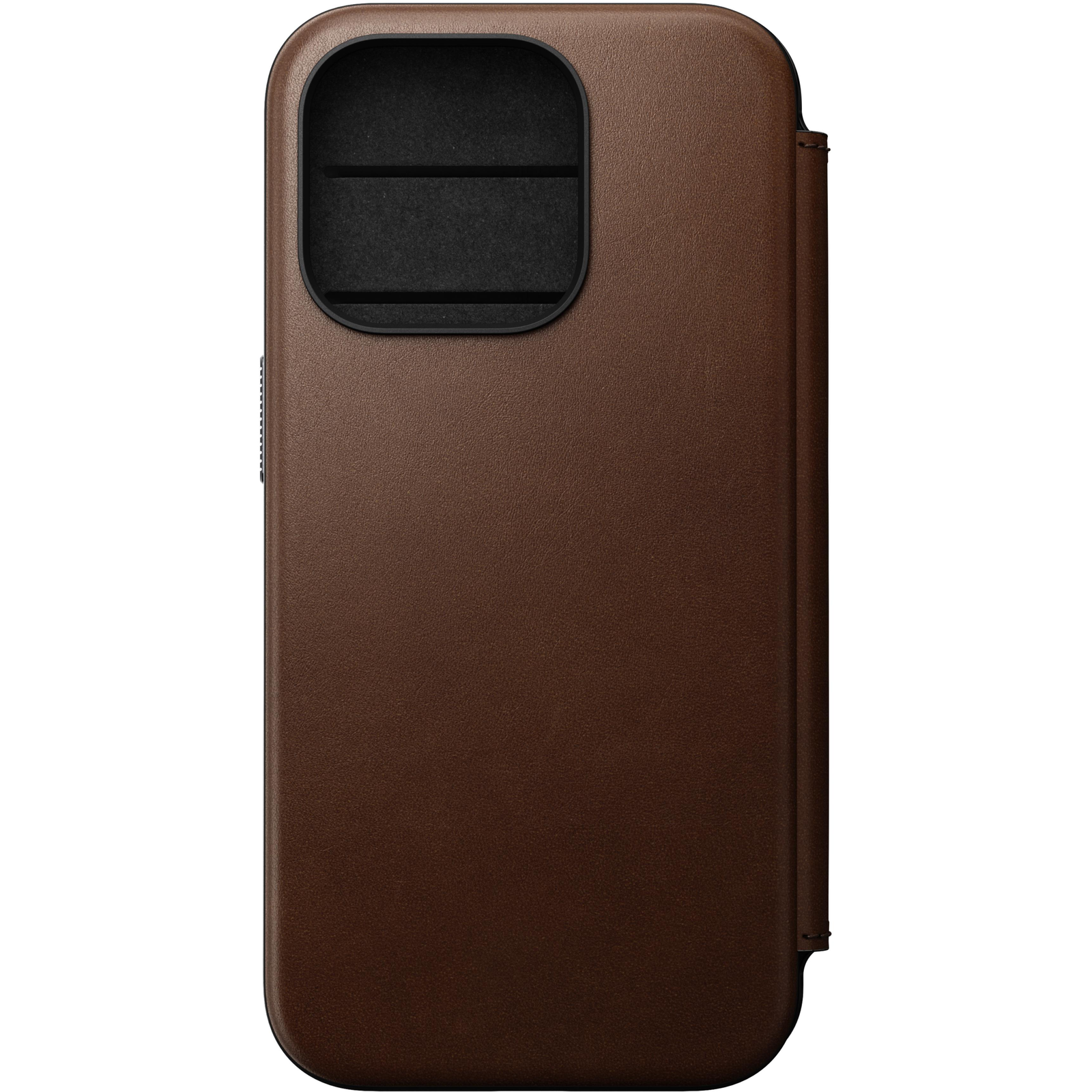 Nomad Modern Folio iPhone 15 Pro barna bőr tok (NM01628385)