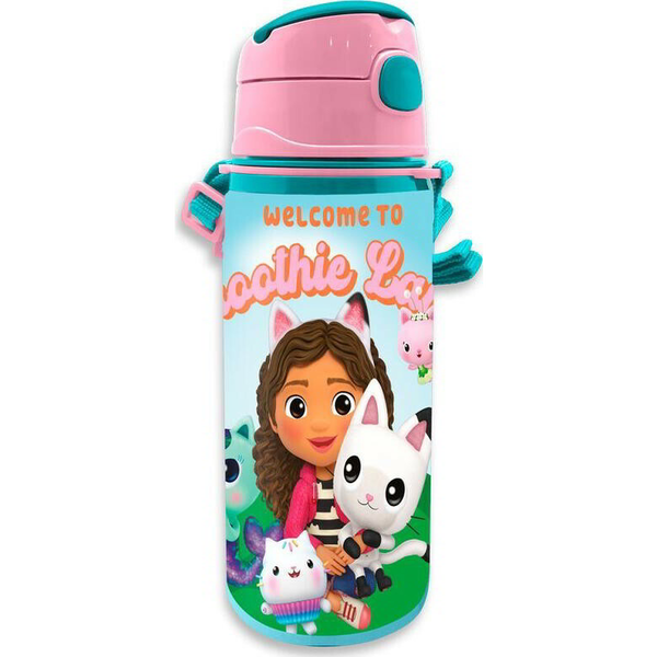 Cantimplora Aluminio Con Asa 600ml Gabby