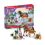 Schleich 99092 Adventi naptár Lovasklub Játékfigura készlet