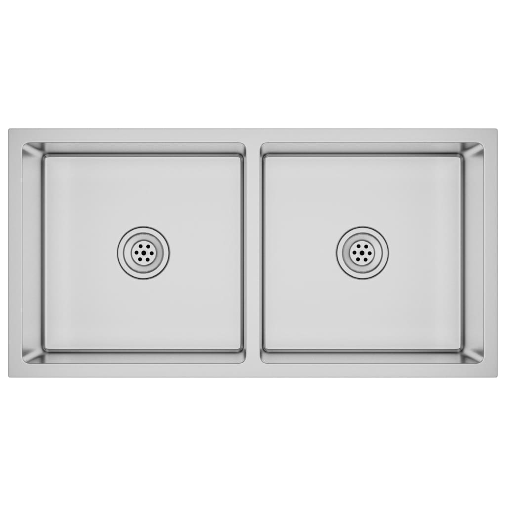 kézzel készült rozsdamentes acél mosogató (51522)