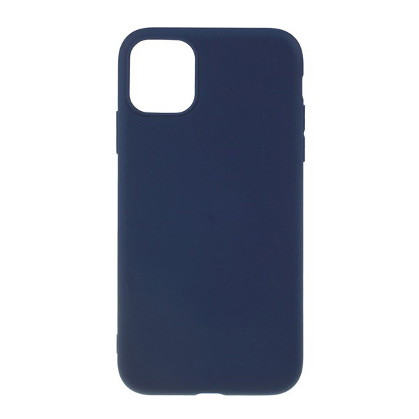 Szilikon telefonvédő (matt) SÖTÉTKÉK [Apple iPhone 11 Pro] (5996457901937)