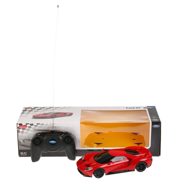 CAR WITH REMOTE CONTROL FORD GT RED SCALE 1 TO 24