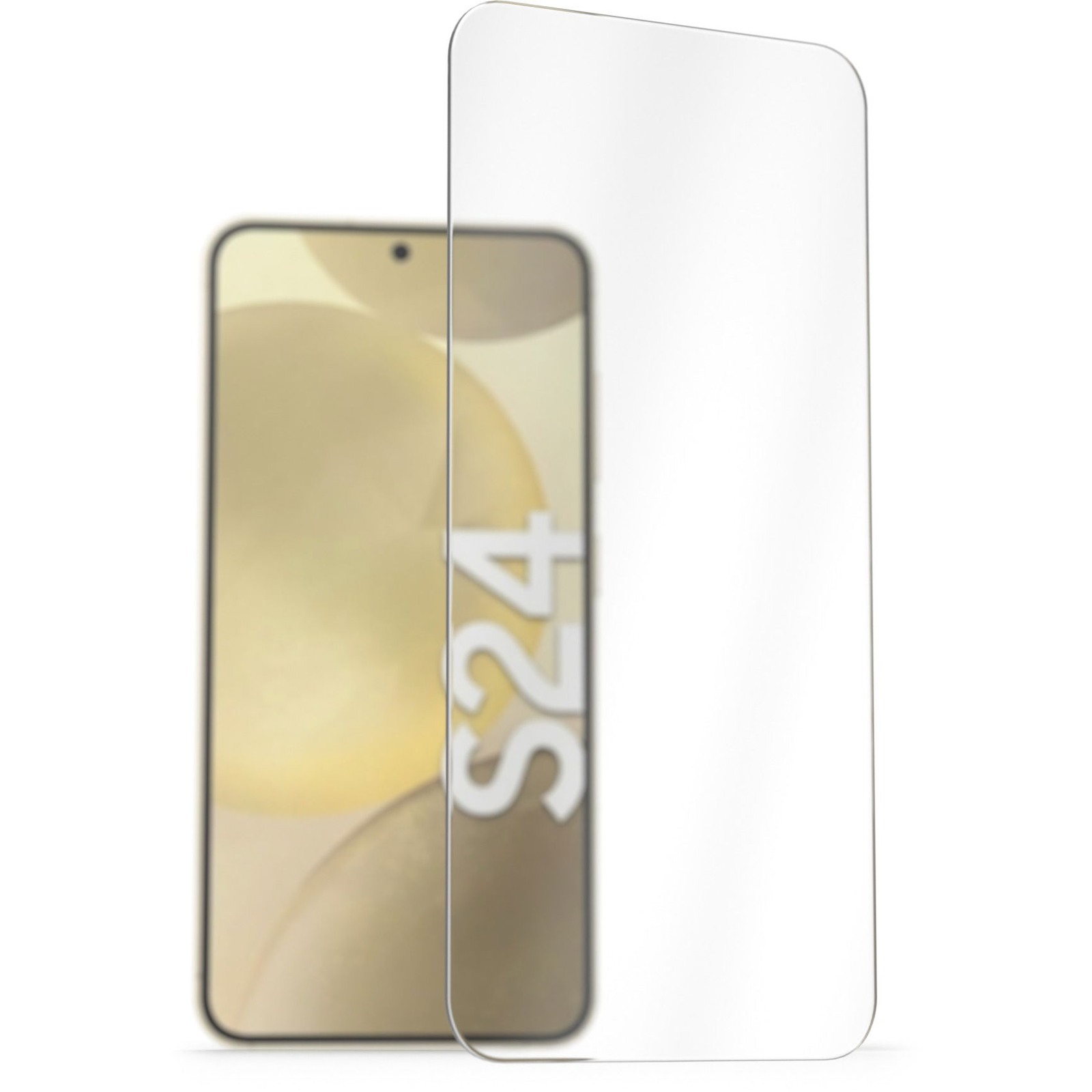 AlzaGuard Case Friendly Glass Protector Samsung Galaxy S24 2.5D üvegfólia (AGD-TGF0231)