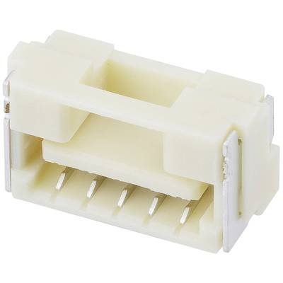 Molex Beépíthető stift sor (standard) Pólusok száma 5 Raszterméret: 1.25 mm 5023820570 1 db Tape on Full reel (5023820570)