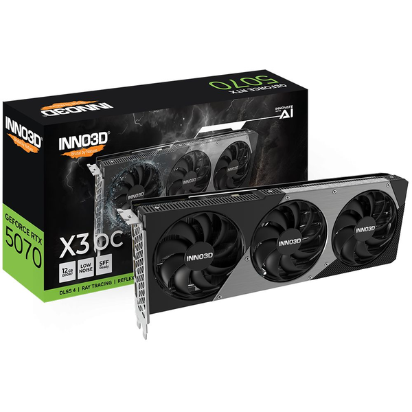 Inno3D GeForce RTX 5070 12GB GDDR7 X3 OC Videókártya