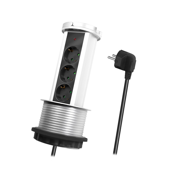 LogiLink LPS235A rozbočovač 1,8 m 3 x síťová zásuvka Vnitřní...