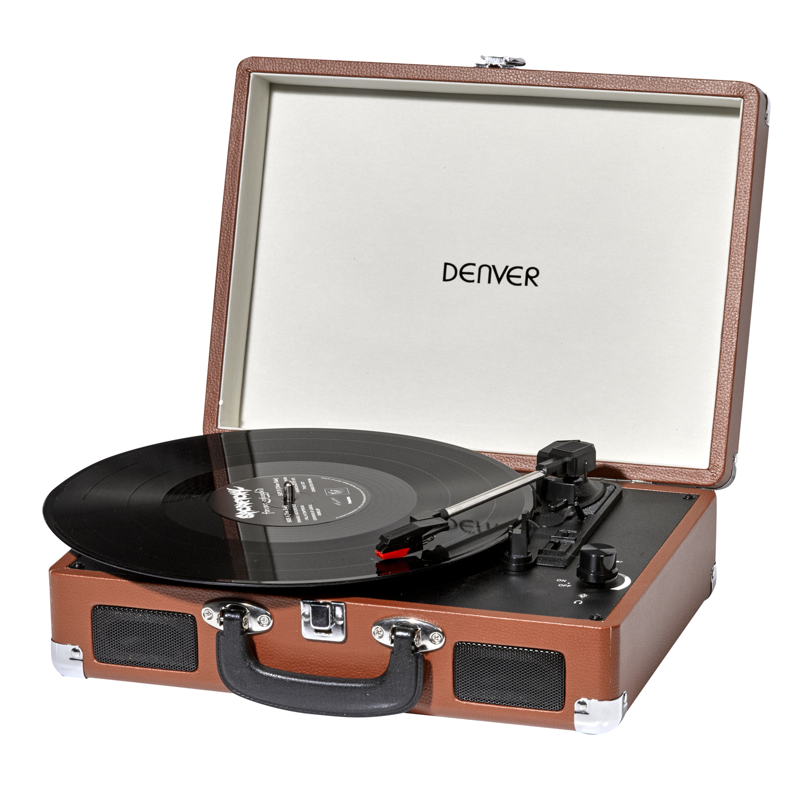 Denver VPL-120 Lemezjátszó Barna (111201100030)