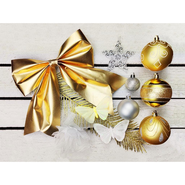 LAALU karácsonyi díszek - Ragyogó elegancia készlet, 120 - 210 cm fákhoz