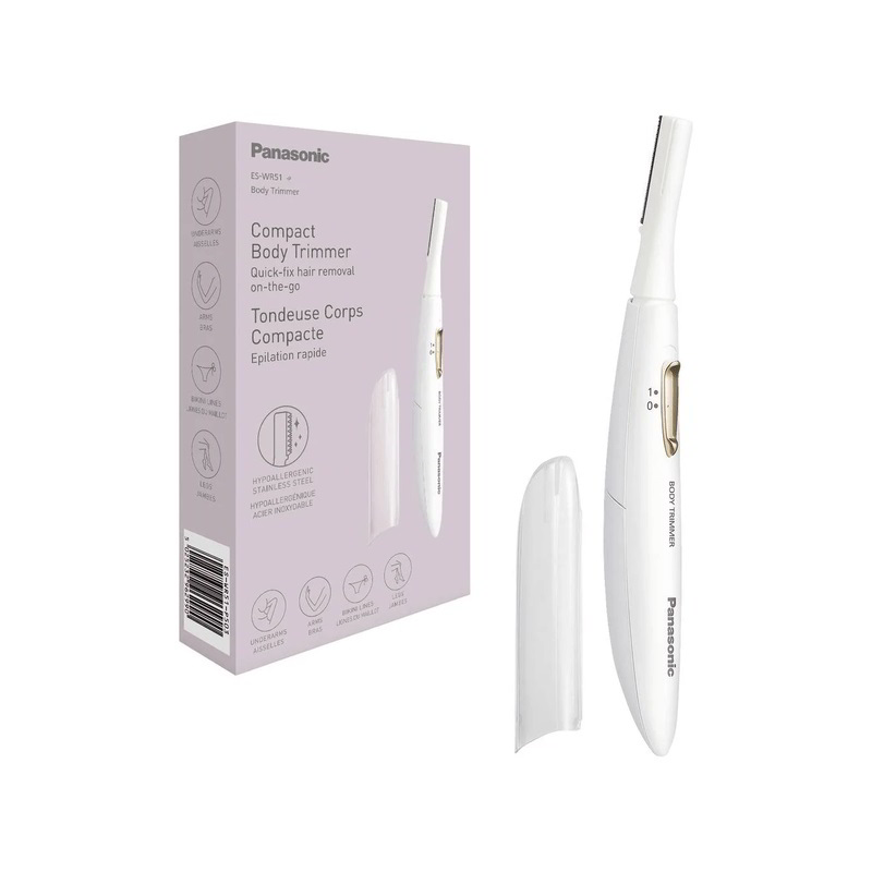Panasonic ES-WR51-P503 Compact Elemes Testszőrnyíró - Fehér (ES-WR51-P503)