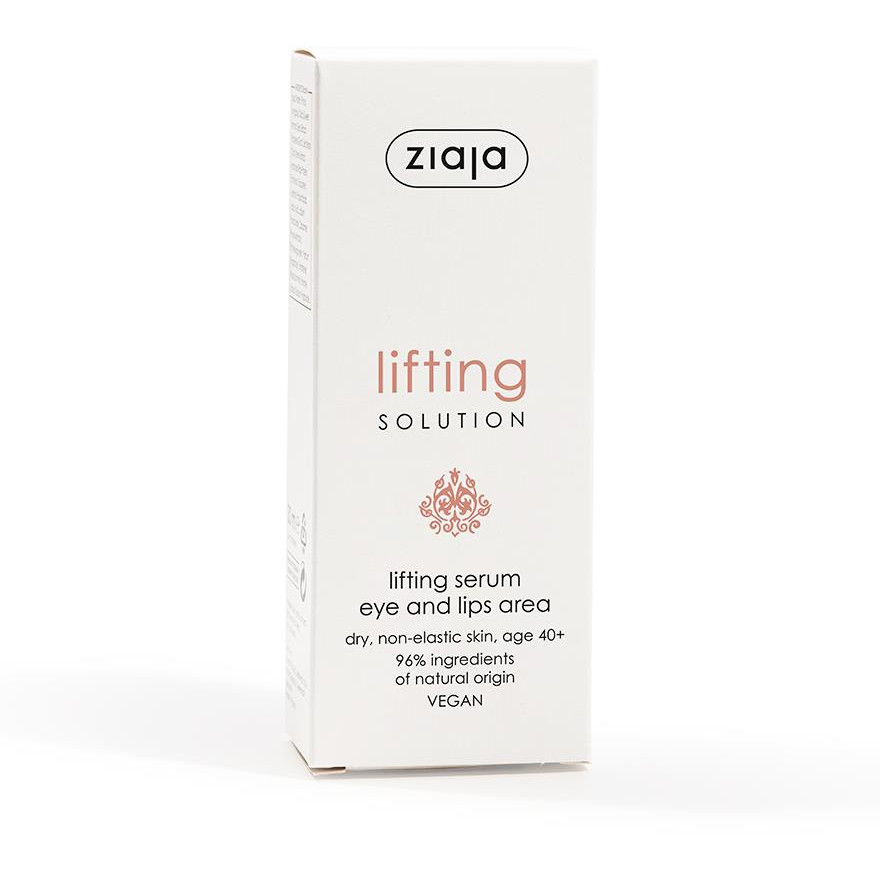 ZIAJA Lifting Solution 40+, szem- és ajakszérum, 30 ml (5901887001683)
