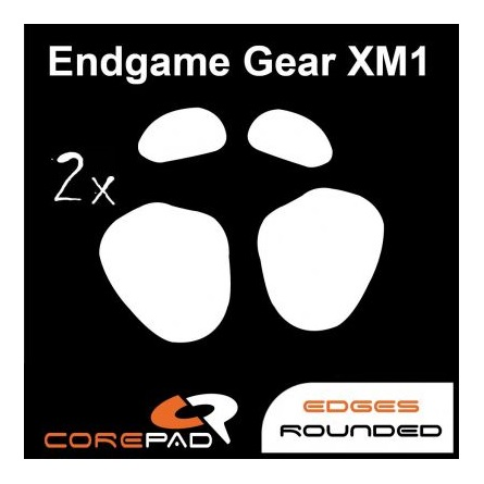 2 x CorePad Šmykľavky pre Endgame Gear XM1 XM1r