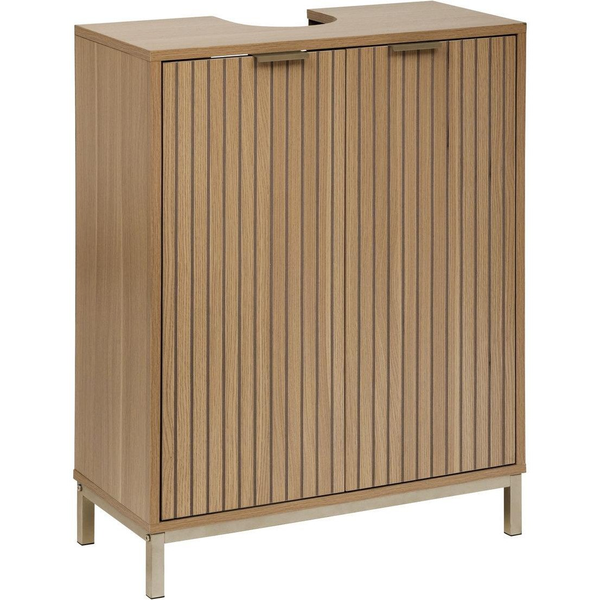 Mueble Bajo Lavabo "tasso", Efecto Madera Natural