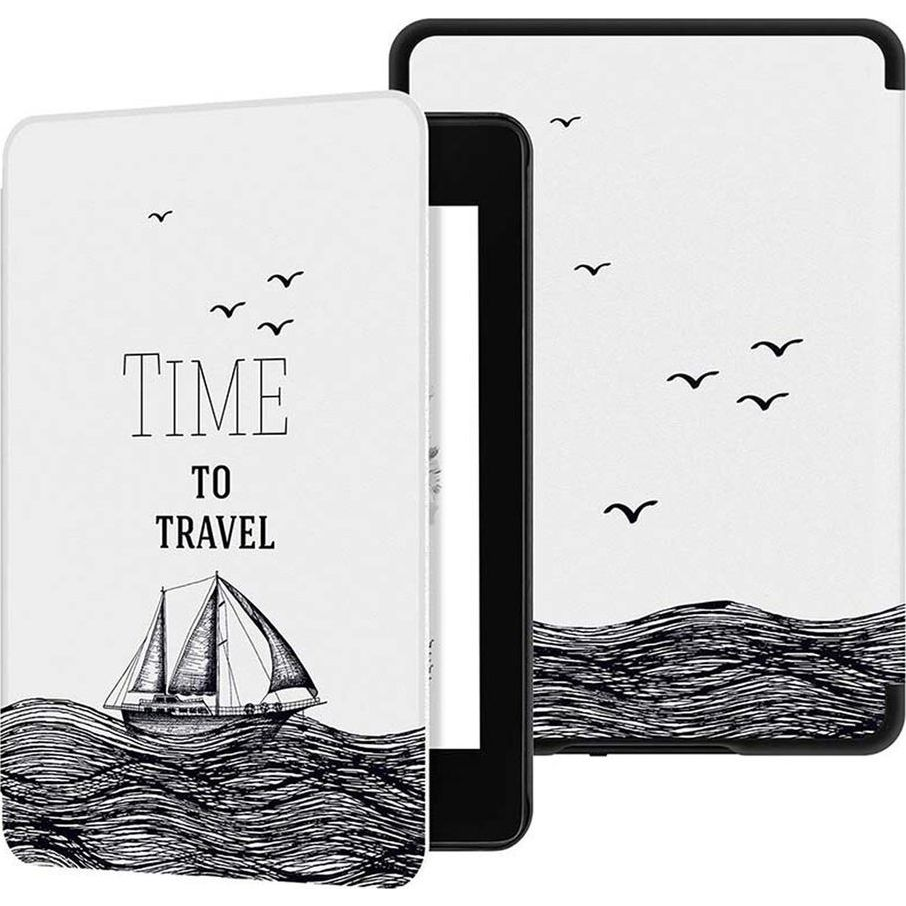Puzdro Strado pre Kindle Paperwhite 4, biele