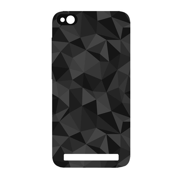 Szilikon telefonvédő (3D, gyémánt minta) FEKETE [Xiaomi Redmi 5A] (5996457774951)