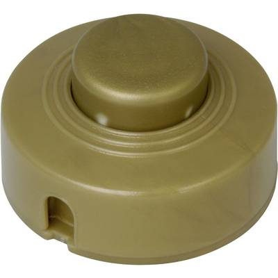 Lábkapcsoló törésgátlóval, arany 1 x KI/BE 2 A Kopp 191807084 (191807084)