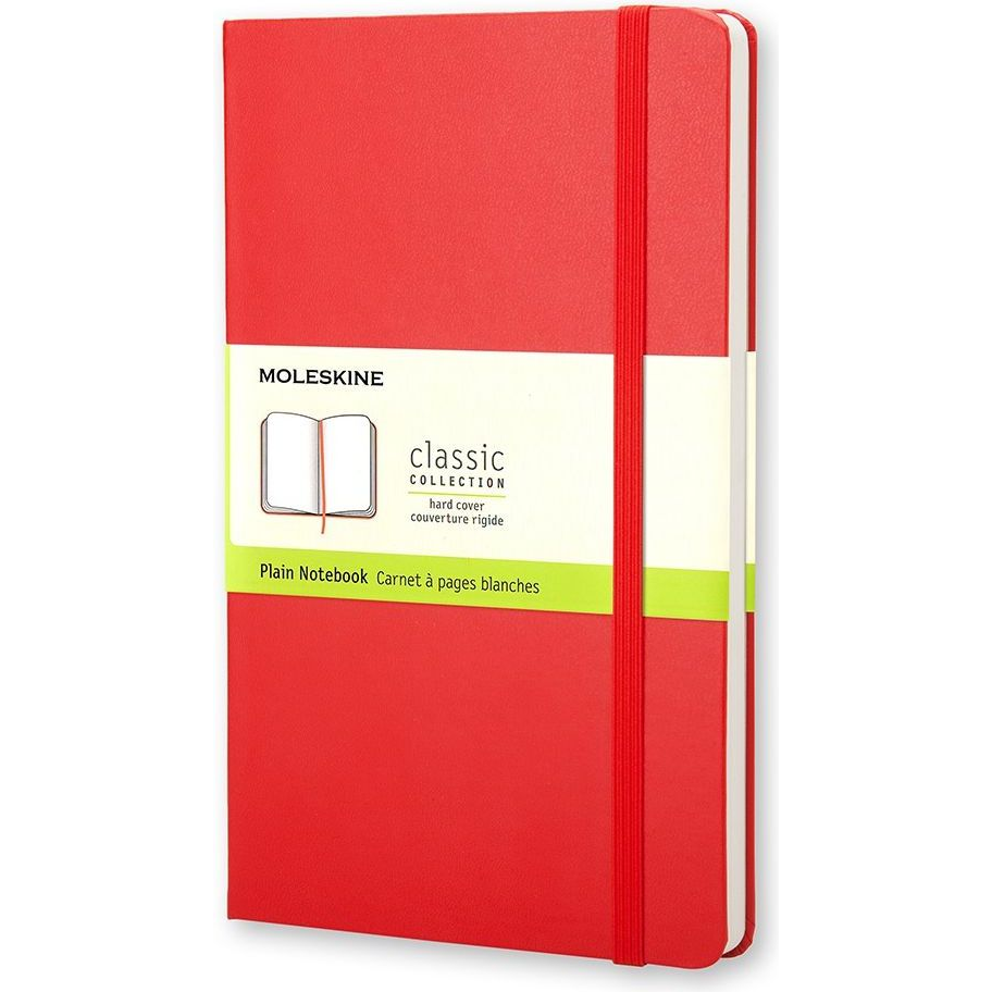 Moleskine Notesz Qp012R Kemény Piros P Sima (WIKR-1030410)