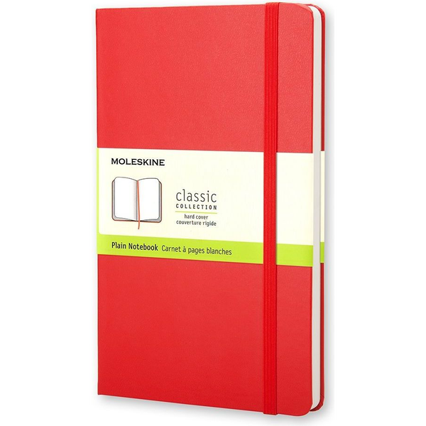 Moleskine Notesz Qp012R Kemény Piros P Sima