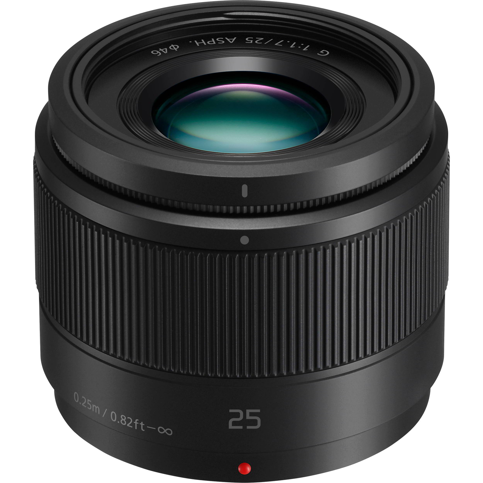 Panasonic Lumix G 25mm f/1.7 II ASPH Objektív - Fekete (H-H025E-K)
