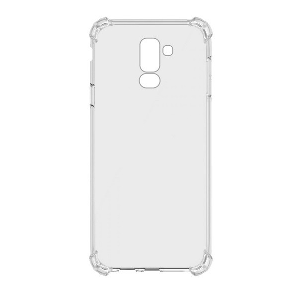 Szilikon telefonvédő (közepesen ütésálló, légpárnás sarok) ÁTLÁTSZÓ [Samsung Galaxy A6+ (2018) SM-A605F] (5996457779222)