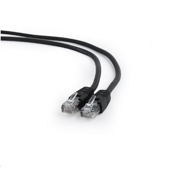 gembird UTP Cat6 Patchkabel, 2m, schw.
