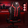Diablo Chairs X-Ray Normal Gamer szék - Fekete / Piros