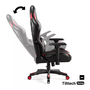 Diablo Chairs X-Ray Normal Gamer szék - Fekete / Piros