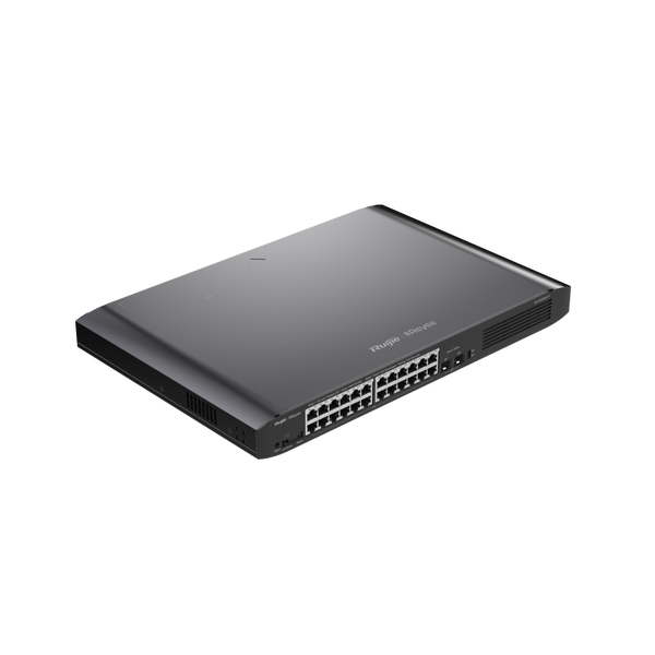 Switch desktop 24 portov PoE 2 Uplink SFP