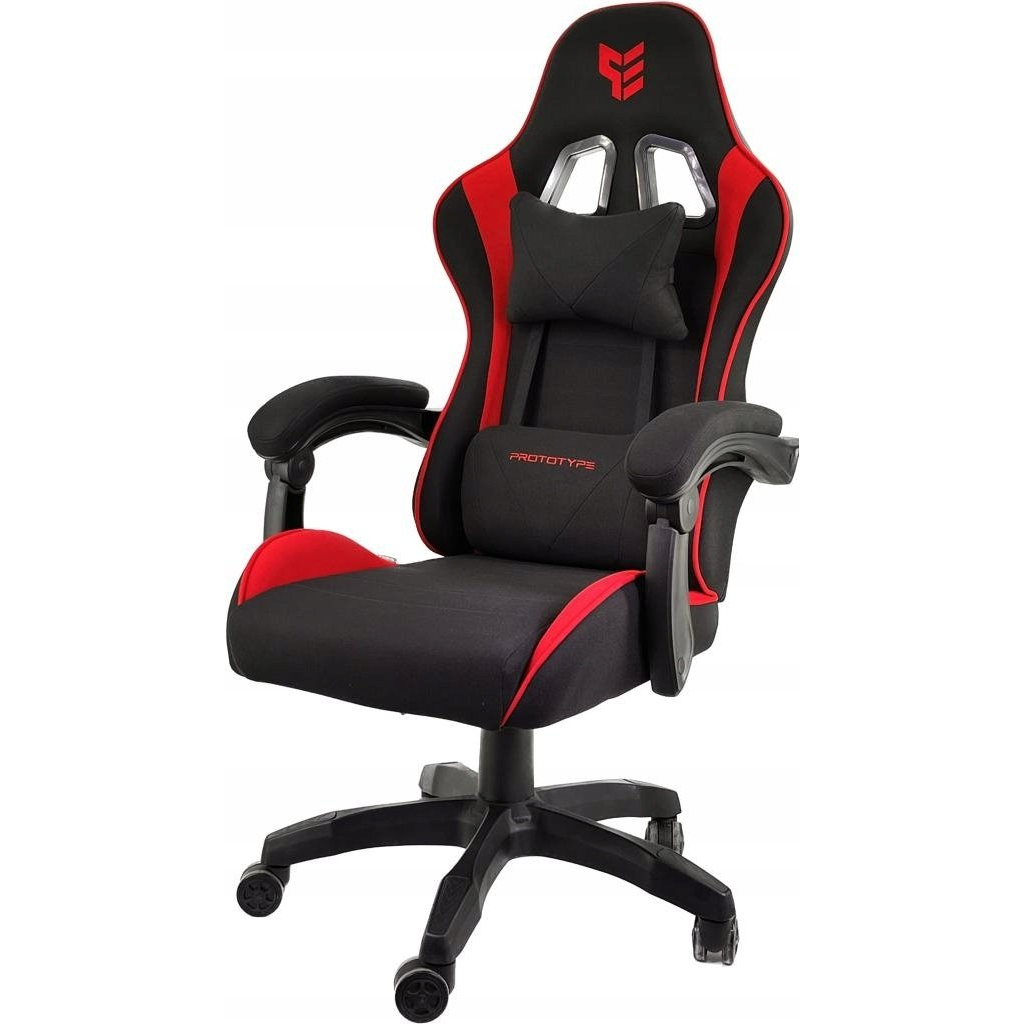 Prototype ENZO XL piros gamer szék szövettel (ENZ1-HERO-ENZO-FABRIC-RED Nov)