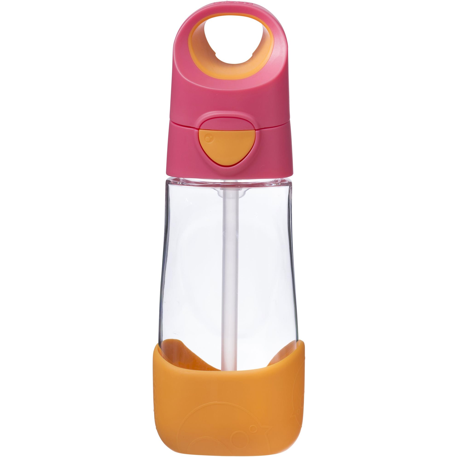 B.Box kulacs szívószállal 450ml rózsaszín-narancssárga (9353965004417) (9353965004417)