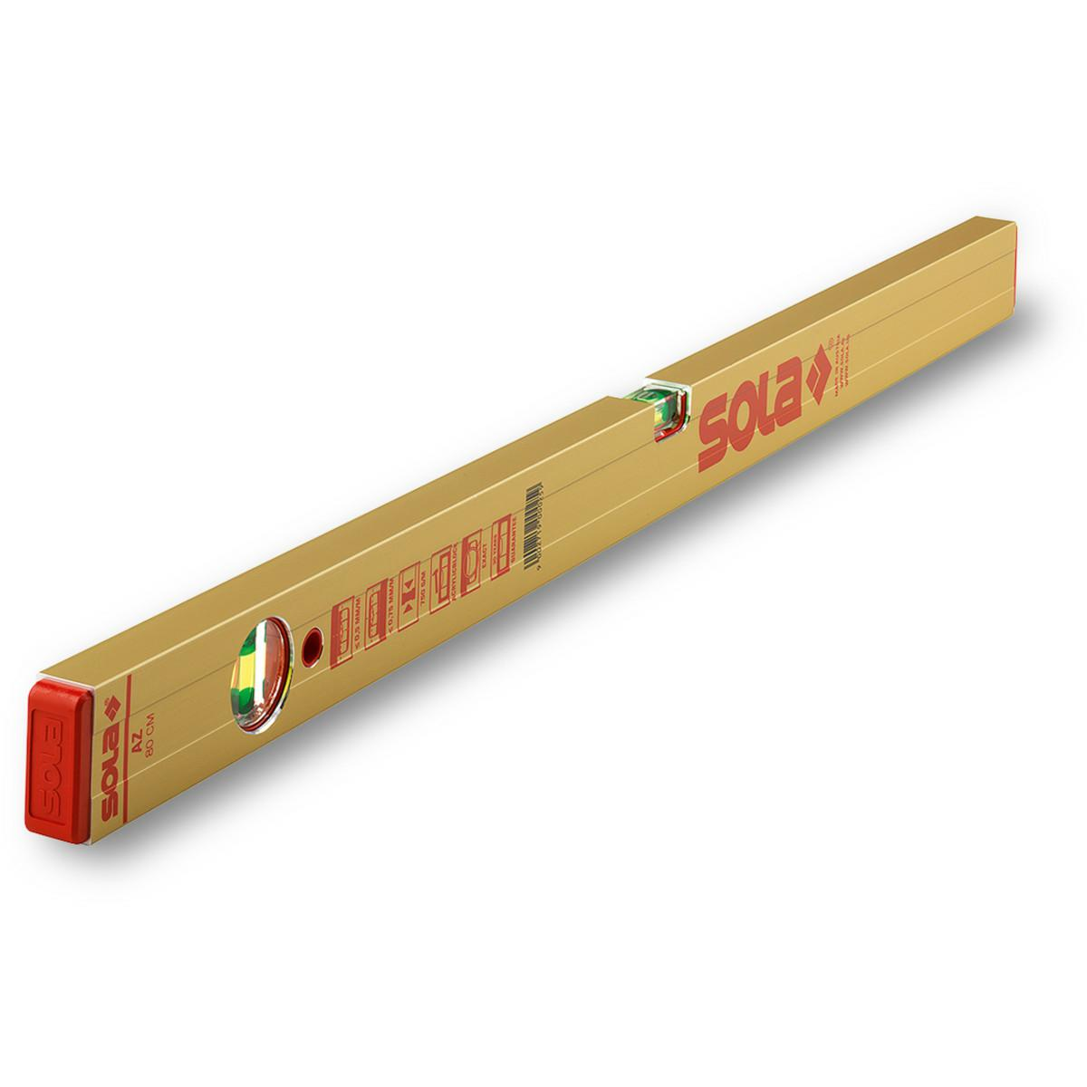 SOLA Professzionális alumínium vízmérték AZ 80cm (01161101)