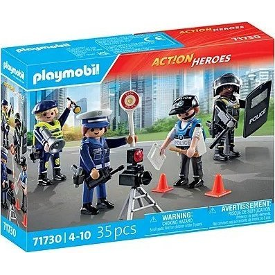 Playmobil 71730 Action Heroes - Rendőrfigura szett (71730)
