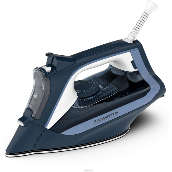 Rowenta DW4308 Stoomstrijkijzer Microsteam 300 Laser-zoolplaat 2500 W Blauw, Wit