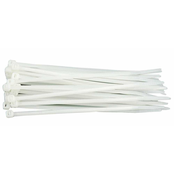 YATO Kábelkötegelő fehér 300 x 7,6 mm (50 db/cs)