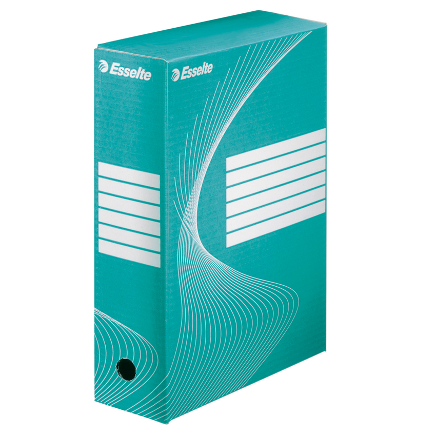Esselte Standard A4 Archiváló doboz 100mm - Zöld (128424)